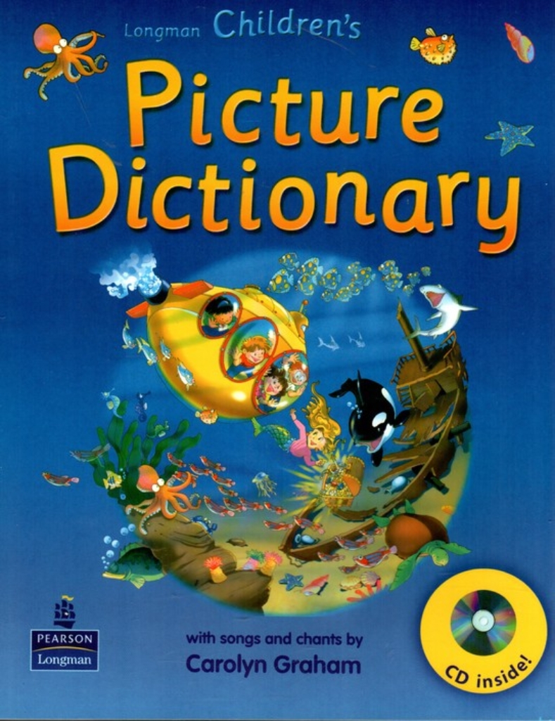 تصویر  Childrens Picture Dictionary + CD (رحلی-شمیز)